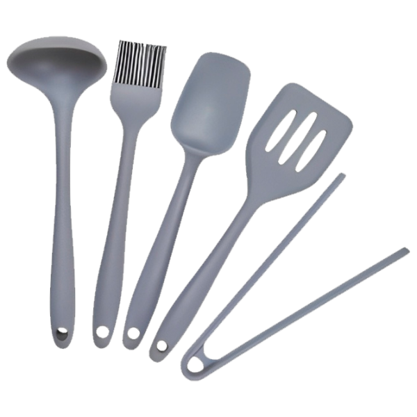 Set tacâmuri CasaMasa SIL005 Silicon/ Gray photo 1