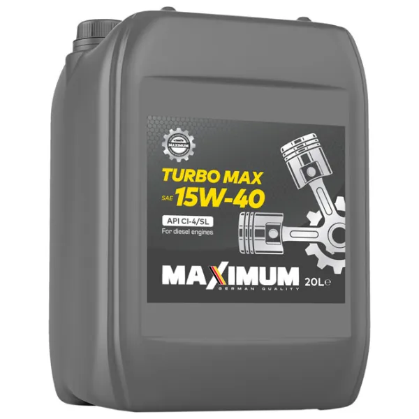 Ulei de motor Maximum 15W40 Turbo Max CI-4/ SL 15W-40 20 l mineral photo 1