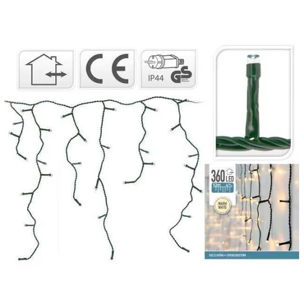 Гирлянды LED Christmas 37043 Нить/ Тёплый белый photo 1 Гирлянды LED Christmas 37043 Нить/ Тёплый белый photo 1