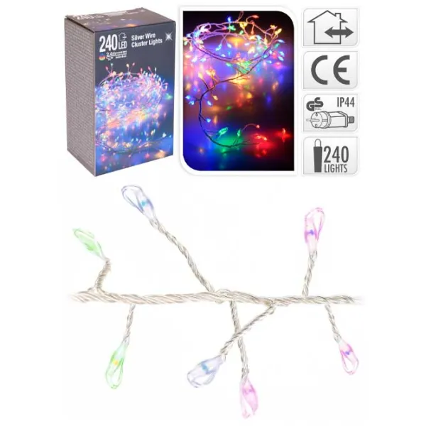 Luminițe decorative Christmas 37051 Fir/ Multicolor photo 1 Luminițe decorative Christmas 37051 Fir/ Multicolor photo 1