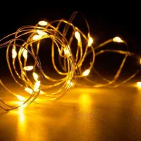 Гирлянды LED Christmas 37124 Нить/ Тёплый белый