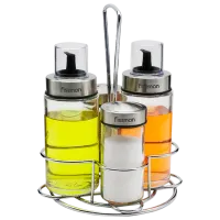 Set pentru condimente Fissman 6435 Transparent