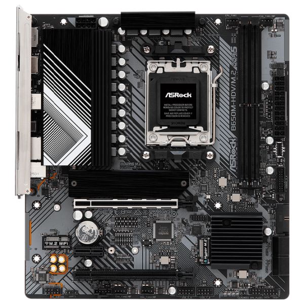 Материнская плата ASRock B650M-HDV/ M.2 micro ATX/ AMD B650M photo 1