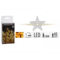 Luminițe decorative Christmas 39757 Fir/ Extra alb cald