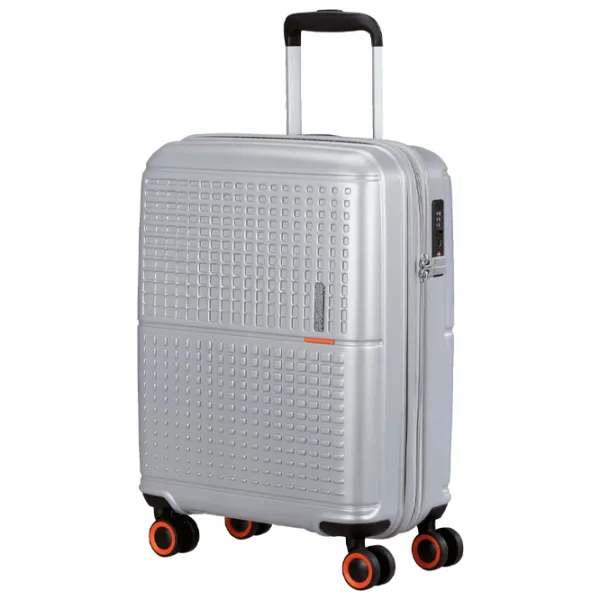 Valiză American Tourister Geopop Spinner 34l/ Metalic Silver photo 1