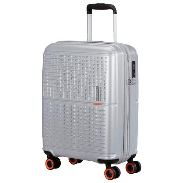 Valiză American Tourister Geopop Spinner 34l/ Metalic Silver photo 1