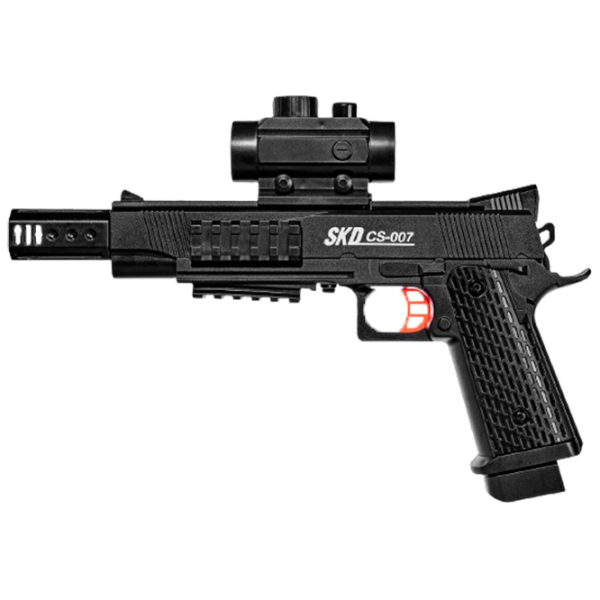 Pistol automat de jucărie SKD CS006 12+/ Bile gel/ Black photo 1