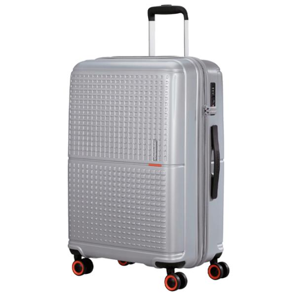 Valiză American Tourister Geopop Spinner 103l/ Metalic Silver photo 1