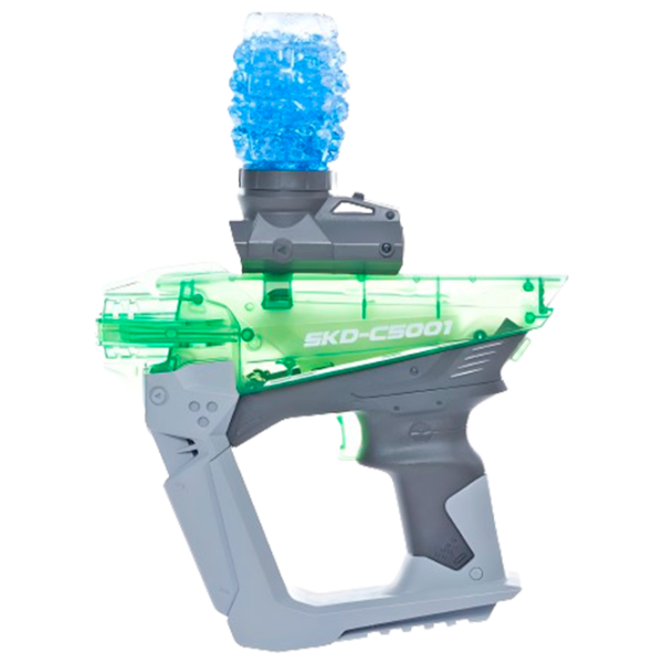 Игрушечный автомат SKD CS001 12+/ Гелевые шарики/ Зелёный photo 1