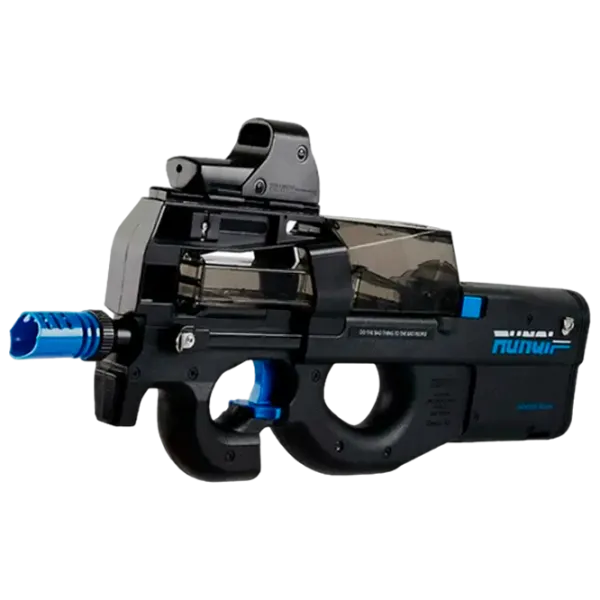 Игрушечный автомат Blaster P90 RS516C 14+ / Гелевые шарики / Черный photo 1
