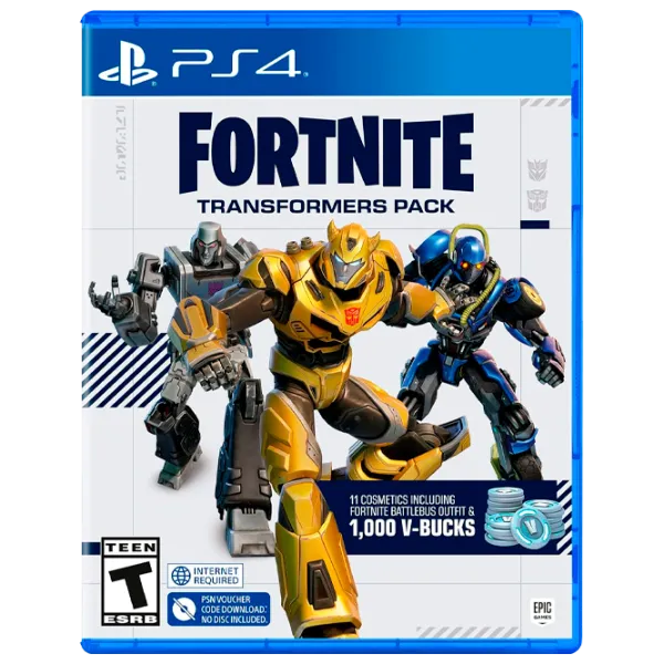 Fortnite Transformers Pack Game for PlayStation 4 photo 1 Fortnite Transformers Pack Game for PlayStation 4 photo 1