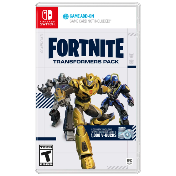 Fortnite Transformers Pack Game for Nintendo Switch photo 1 Fortnite Transformers Pack Game for Nintendo Switch photo 1