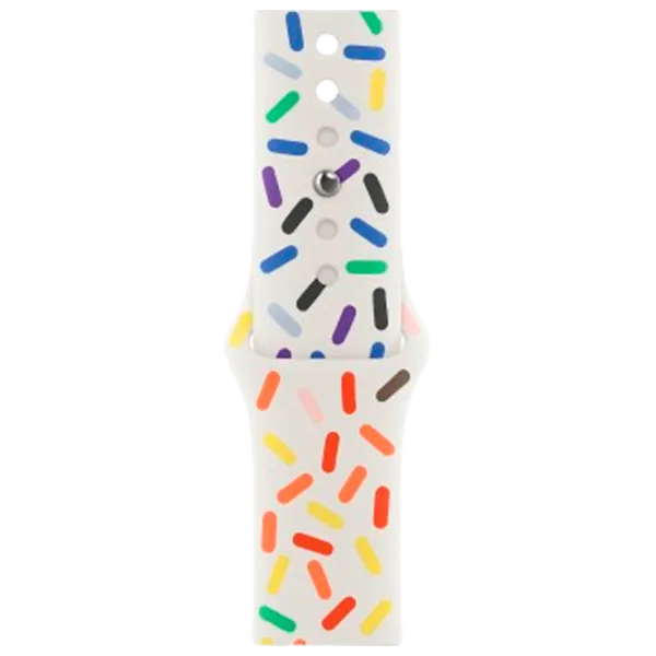 Curelușă Apple Watch Ultra Sport Band Fluoroelastomer/ 41 mm/ White Multicolor photo 1 Curelușă Apple Watch Ultra Sport Band Fluoroelastomer/ 41 mm/ White Multicolor photo 1