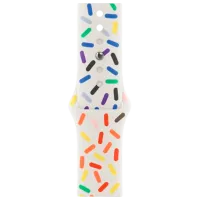 Ремень Apple Watch Ultra Sport Band Фторэластомер/ 41 мм/ Белый Разноцветный