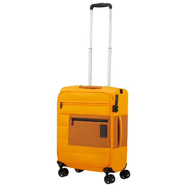 Valiză Samsonite Vaycay Spinner 40l/ Golden Yellow photo 2 Valiză Samsonite Vaycay Spinner 40l/ Golden Yellow photo 2