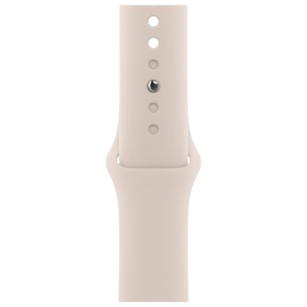 Ремень Apple Watch 9 Sport Band Фторэластомер/ 41 мм/ Бежевый Starlight photo 1 Ремень Apple Watch 9 Sport Band Фторэластомер/ 41 мм/ Бежевый Starlight photo 1