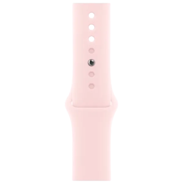 Ремень Apple Watch 9 Sport Band Фторэластомер/ 45 мм/ Розовый Светлый photo 1 Ремень Apple Watch 9 Sport Band Фторэластомер/ 45 мм/ Розовый Светлый photo 1
