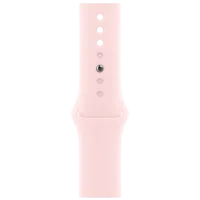 Ремень Apple Watch 9 Sport Band Фторэластомер/ 45 мм/ Розовый Светлый