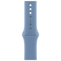 Ремень Apple Watch 9 Sport Band Фторэластомер/ 45 мм/ Синий Winter