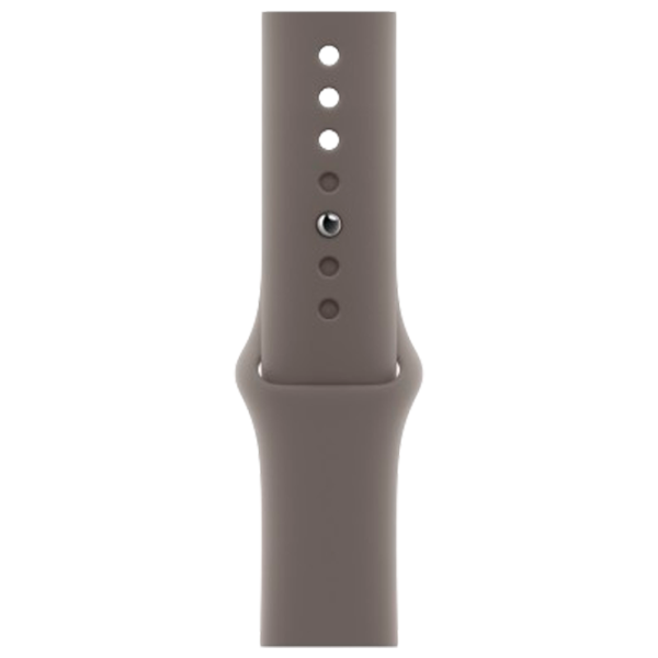 Ремень Apple Watch 9 Sport Band Фторэластомер/ 45 мм/ Коричневый Clay photo 1 Ремень Apple Watch 9 Sport Band Фторэластомер/ 45 мм/ Коричневый Clay photo 1