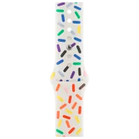 Ремень Apple Watch 9 Sport Band Фторэластомер/ 45 мм/ Белый Разноцветный