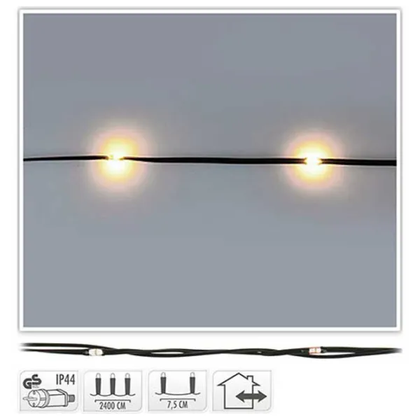 Гирлянды LED Christmas 45878 Нить/ Тёплый белый photo 1 Гирлянды LED Christmas 45878 Нить/ Тёплый белый photo 1