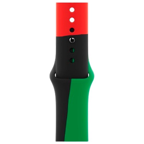 Ремень Apple Watch 9 Sport Band Фторэластомер/ 40 мм/ Черный Unity photo 1 Ремень Apple Watch 9 Sport Band Фторэластомер/ 40 мм/ Черный Unity photo 1