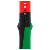 Ремень Apple Watch 9 Sport Band Фторэластомер/ 40 мм/ Черный Unity