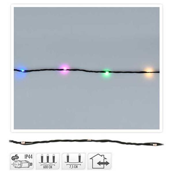 Luminițe decorative Christmas 45880 Fir/ Multicolor photo 1 Luminițe decorative Christmas 45880 Fir/ Multicolor photo 1