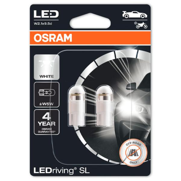 Lampă auto Osram 2825DWP LED/ W5W/ W2.1x9.5d/ 0.8 W/ 70 lm photo 1 Lampă auto Osram 2825DWP LED/ W5W/ W2.1x9.5d/ 0.8 W/ 70 lm photo 1