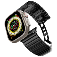 Ремень Apple Watch SE Stainless Steel Нержавеющая сталь/ 42, 44, 45, 49 мм/ Черный