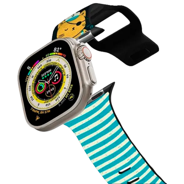 Ремень Apple Watch Ultra 2 Impact Band There are plenty of fish in the sea but you're the only one for me, Black 38, 40, 41 мм/ Черный Разноцветный photo 1