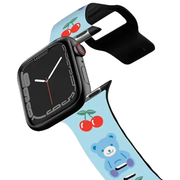 Ремень Apple Watch Ultra 2 Impact Band Cherrie Bear 38, 40, 41 мм/ Черный Разноцветный photo 1
