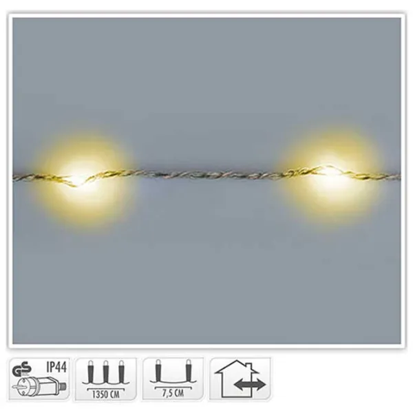Гирлянды LED Christmas 45898 Нить/ Тёплый белый photo 1