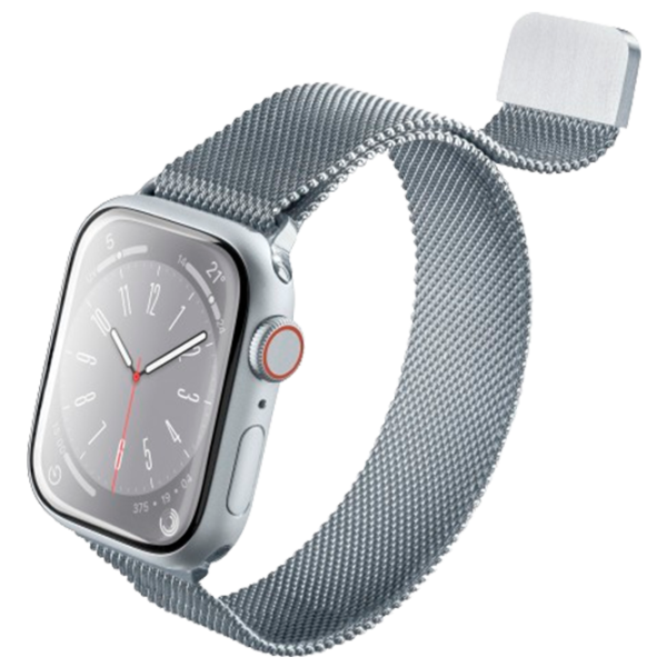 Curelușă Apple Watch 7 Milanese Loop Oțel inoxidabil/ 42, 44, 45, 49 mm/ Silver photo 1