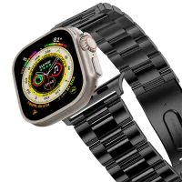 Ремень Apple Watch Ultra 2 Stainless Steel 3-Link Band Нержавеющая сталь/ 42, 44, 45, 49 мм/ Черный