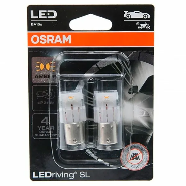 Lampă auto Osram 7506DYP-02B LED/ P21/ 5/ BAY15d/ 1 W/ 50 lm photo 1 Lampă auto Osram 7506DYP-02B LED/ P21/ 5/ BAY15d/ 1 W/ 50 lm photo 1