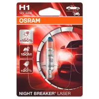 Автомобильная лампа Osram 64150NL Галоген/ H1/ P14.5s/ 55 Вт/ 1550лм