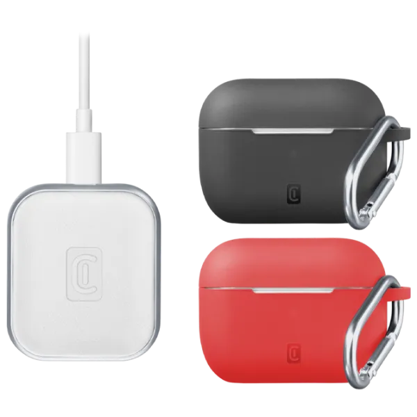 Încărcător wireless Cellularline Power base White photo 1