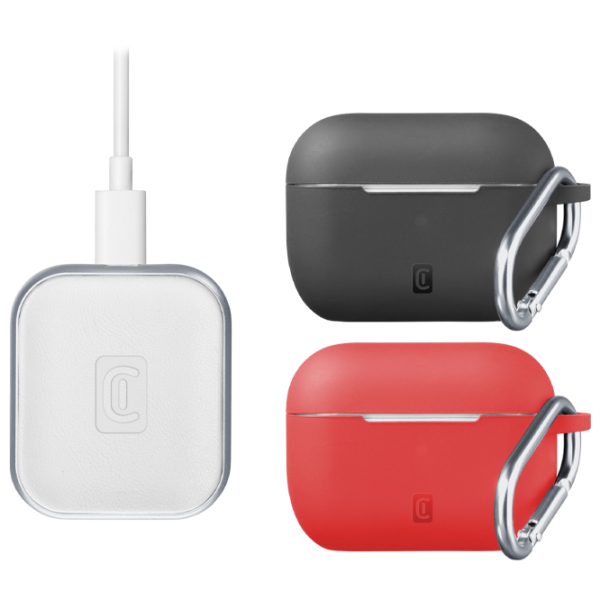 Încărcător wireless Cellularline Power base White photo 1
