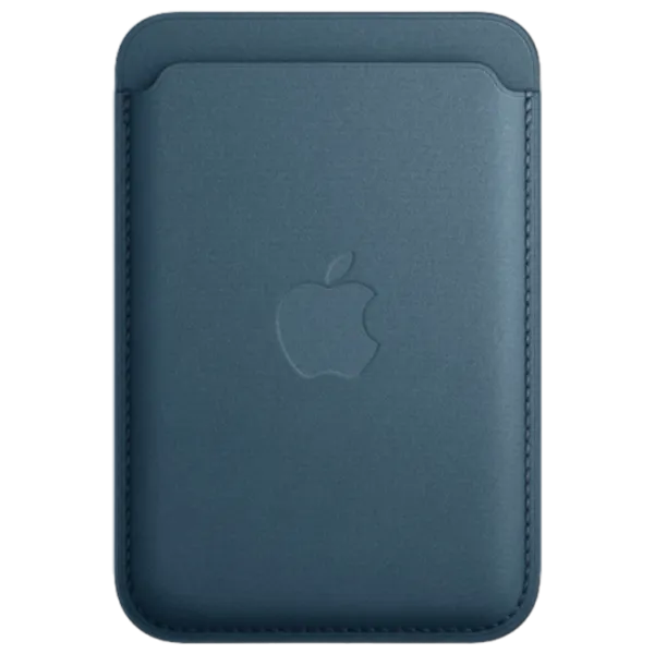 Husă Portmoneu Apple iPhone 12 - 15 All Apple/ MagSafe/ FineWoven/ Pacific Blue photo 1