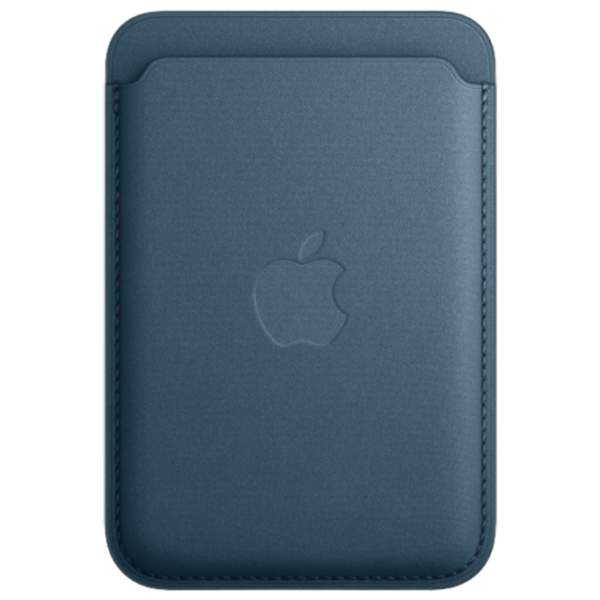 Husă Portmoneu Apple iPhone 12 - 15 All Apple/ MagSafe/ FineWoven/ Pacific Blue photo 1