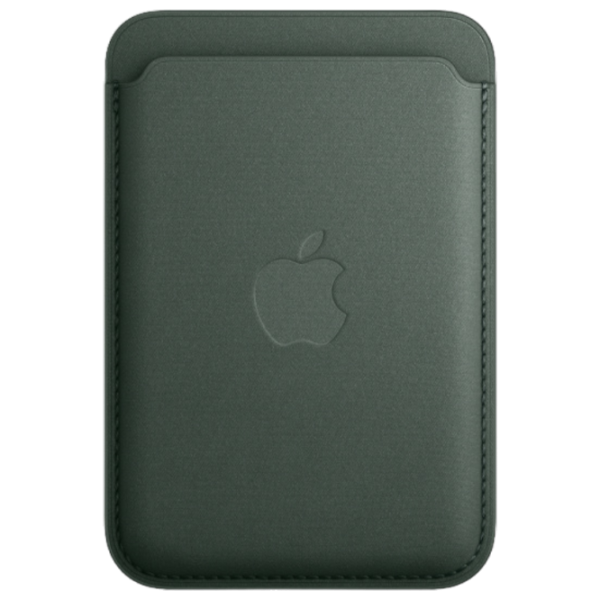 Husă Portmoneu Apple iPhone 12 - 15 All Apple/ MagSafe/ FineWoven/ Evergreen Green photo 1