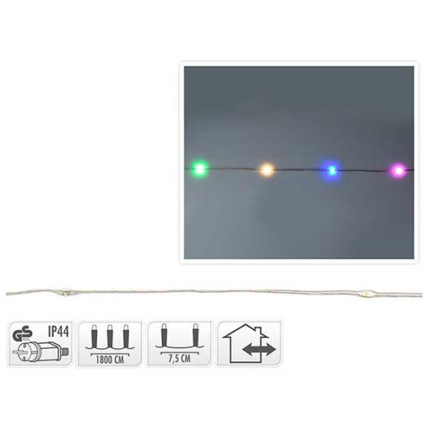 Гирлянды LED Christmas 45905 Нить/ Разноцветные photo 1 Гирлянды LED Christmas 45905 Нить/ Разноцветные photo 1