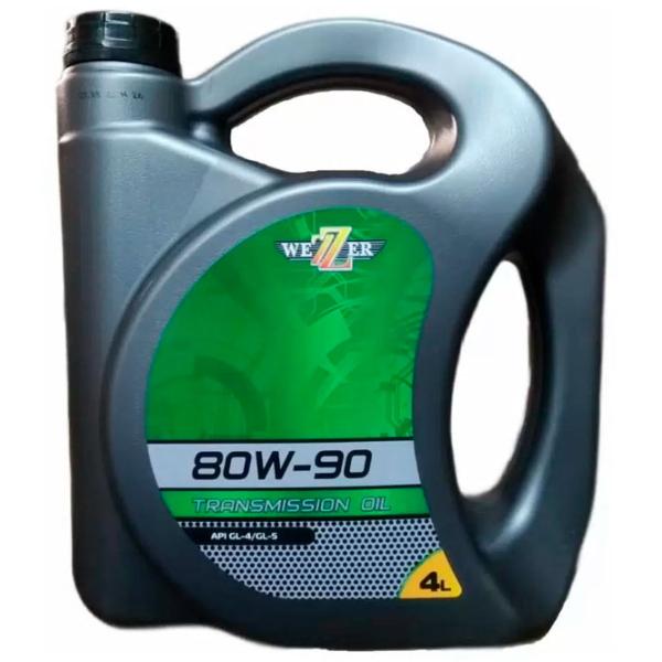 Ulei de transmisie Wezzer 80w90 GL4/ GL5 4 l/ mineral/ 80W-90 photo 1