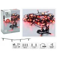 Luminițe decorative Christmas 49229 Fir/ Roșu