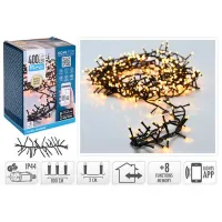 Luminițe decorative Christmas 49236 Fir/ Alb cald