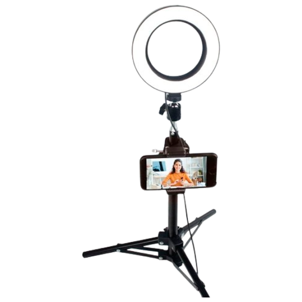 Штатив с круглой лампой Red5 Home Vlogging kit Черный photo 1