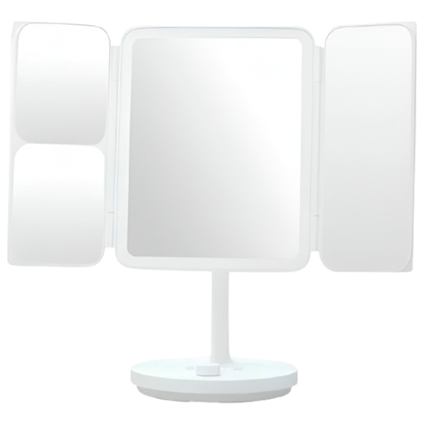 Oglindă de machiaj Jordan & Judy NV536 Unilateral / White photo 1 Oglindă de machiaj Jordan & Judy NV536 Unilateral / White photo 1