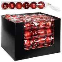 Игрушки для ёлки Christmas 23520 7 см/ Красный